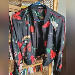 Express floral jacket